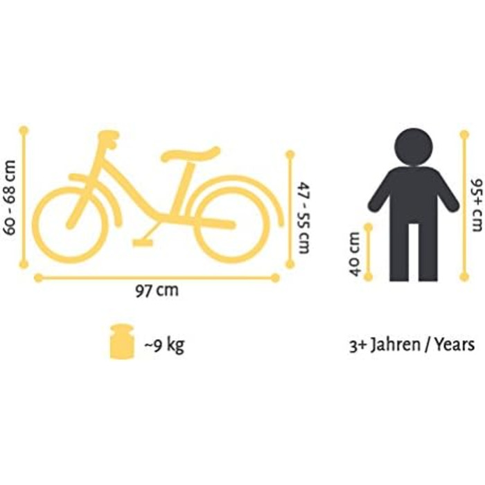 Дитячий велосипед BIKESTAR Cruiser 12 дюймів для дівчаток від 3 років