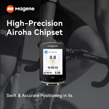 Велокомп'ютер Magene C506SE GPS із навігацією, водонепроникний, кольоровий екран 2,4