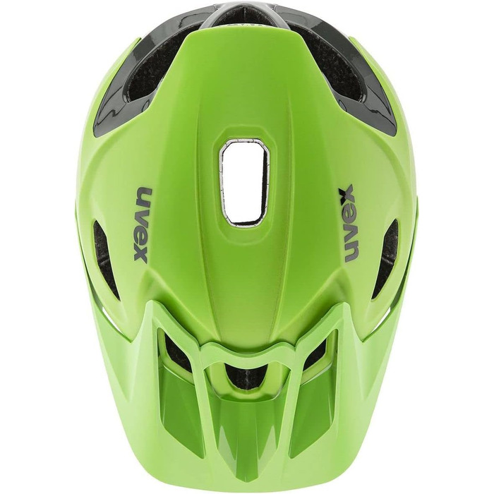 Велошолом UVEX Quatro Integrale для MTB, ультралегкий, регульований, для жінок і чоловіків, розмір 52-57 см, лайм/антрацит матовий