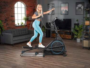 Орбітрек Hop-Sport HS-160CF Stage електромагнітний синій
