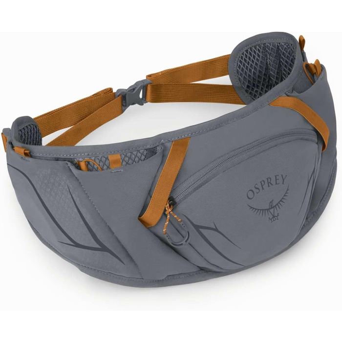 Сумка-пояс Osprey Duro 2L з гідратором (Сірий/Помаранчевий)