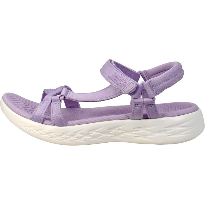 Скечерс On-the-go 600 Brilliancy - жіночі спортивні сандалі (41 EU, лавандові)