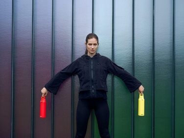 Термос пляшка SIGG Hot & Cold One 0,55 л з ситечком для чаю, нержавіюча сталь 18/8, герметична, BPA-free, червона