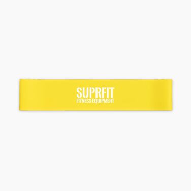 Набір гумових еспандерів Suprfit Miniband Set: 4 еспандери для фітнесу, латекс, різні рівні опору