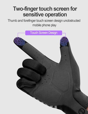 Велосипедні рукавички INBIKE для чоловіків та жінок, літні, дихаючі, MTB, довгі пальці, світловідбиваючі, антиковзні, чорні