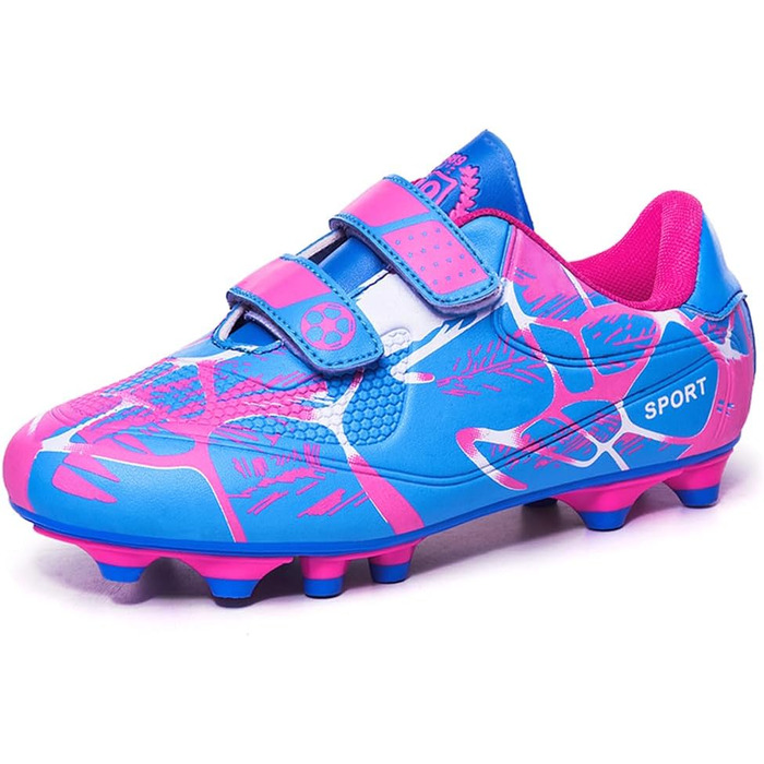 Дитячі футбольні бутси для хлопчиків та дівчаток, унісекс, рожеві, 28-37 EU