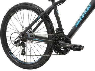 Гірський велосипед BIKESTAR Hardtail алюмінієвий, 21 швидкість Shimano, дискові гальма, 26
