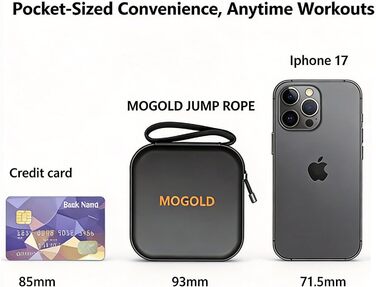 Стрибальний скакалка Speed Jump Rope для фітнесу, боксу та кардіо, складана з PVC-тросом, чорна