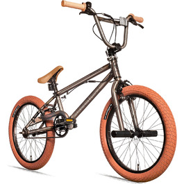 Bergsteiger Halifax 20 дюймів BMX фетбайк, 360° ротор, фристайл, 2 стальні пеги, захист ланцюга, вільний хід, рама зі сталі з антикорозійним покриттям