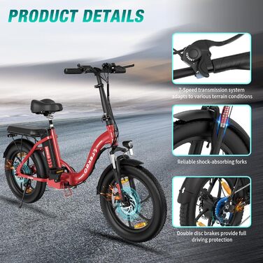 Електровелосипед складний ELEKGO 20