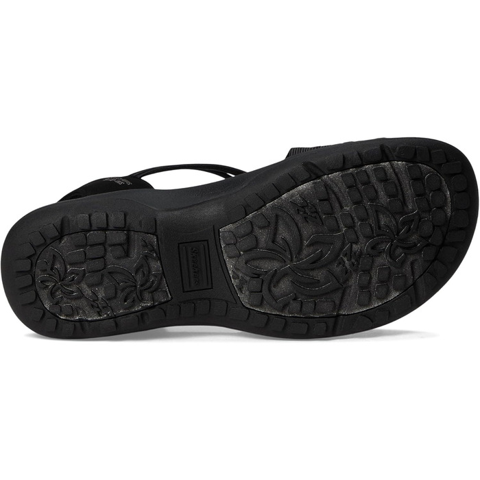 Скеchers Reggae Slim-Simply Stretch: жіночі спортивні сандалі, чорні (35 EU)