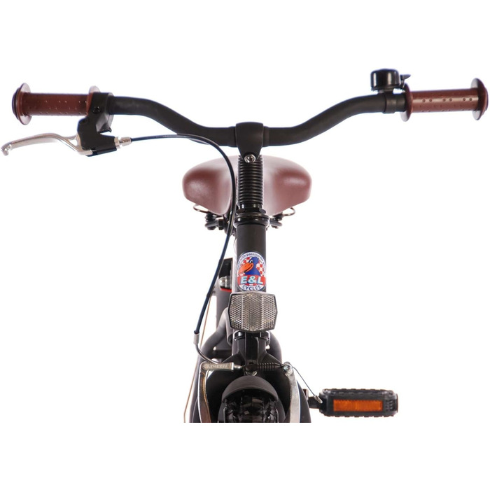 Дитячий велосипед Kubbinga Volare Black Cruiser для хлопчиків, чорний
