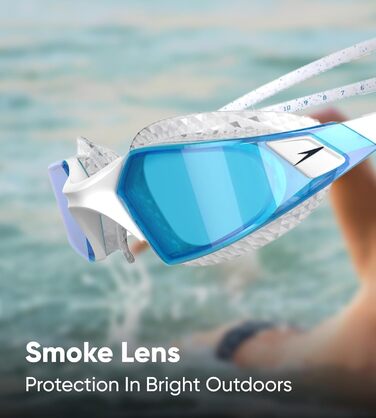 Окуляри для плавання Speedo Aquapulse Pro сині, унісекс, антифог, водонепроникні
