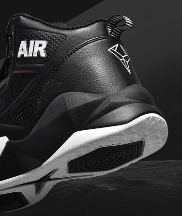 Чоловічі баскетбольні кросівки High Top, чорного кольору (44 EU)