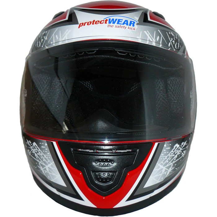 Дитячий мотошолом protectWEAR SA03 червоний, XXXS (Youth S)