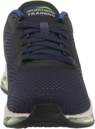 Чоловічі кросівки Skechers, спортивне взуття (42.5 EU, темно-синій, лаймовий)