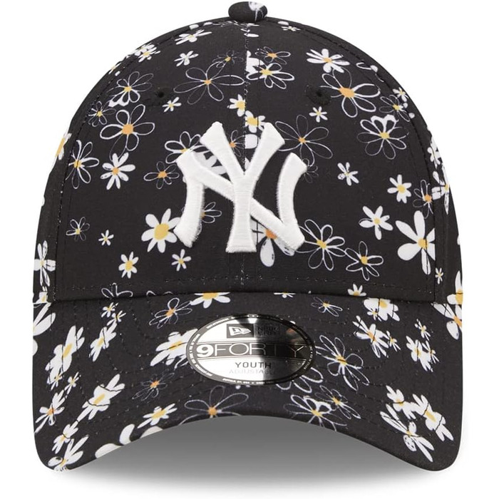 Кепка New Era 9Forty Kinder Cap - Daisy New York Yankees, чорний, 6-12 років