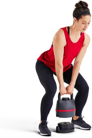 Регульована гантель Bowflex SelectTech, гиря 3.5-18 кг, система змінної ваги