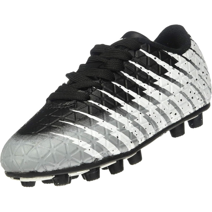 Дитячі футбольні бутси Vizari 2.5 для дітей (унісекс), чорно-біло-срібні