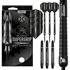 Дарти Harrows Supergrip Black Edition 23г (90% вольфрам, комплект)