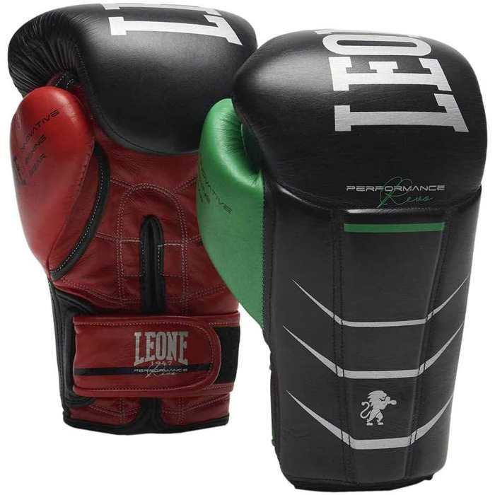 Боксерські рукавички LEONE 1947 Revo Performance 14oz чорні