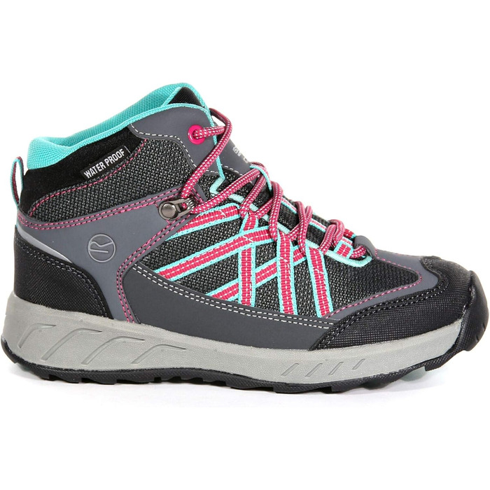 Черевики трекінгові Regatta Samaris Mid Jnr для дівчаток (28 EU, Navy Deeplak)