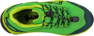 Дитячі трекінгові черевики Brütting Guide Unisex, зелено-лимонного кольору, 25 EU