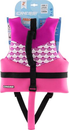 Жилет для плавання CRESSI Froggy Neoprene для дітей (Рожевий/Ліловий, M: 3-6 років)