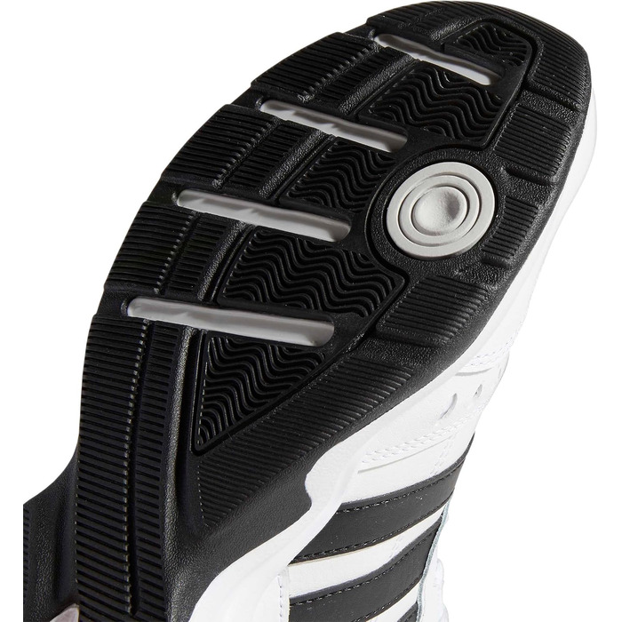 Чоловічі кросівки adidas Strutter — Білі з чорним та червоним (Cloud White/Core Black/Active Red), розмір 43 1/3 EU