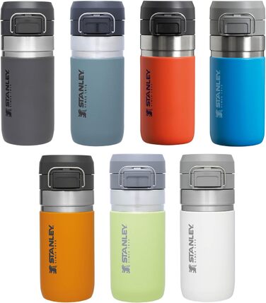 Термос-пляшка Stanley Quick Flip, нержавіюча сталь, 7+ годин холодна, BPA-free, герметична, для води, придатна для миття в посудомийній машині