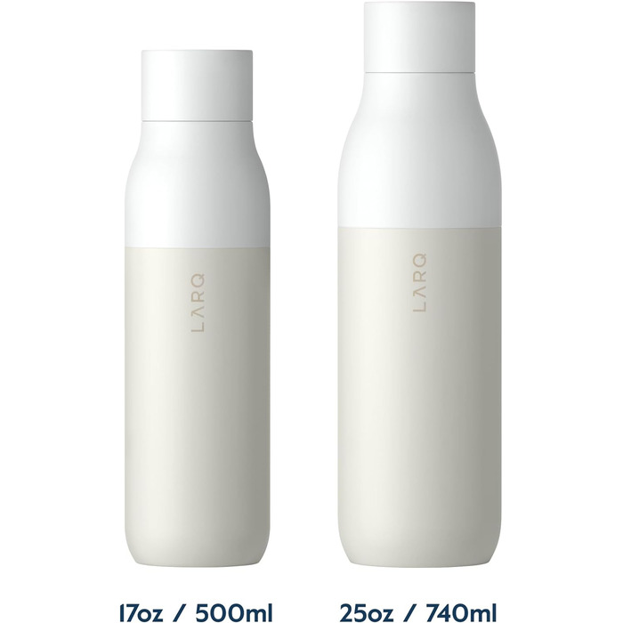 Термобутилка LARQ Twist Top 500 мл, ізольована нержавіюча сталь, BPA-free, для води, для подорожей, офісу, спорту, Seaside Mint