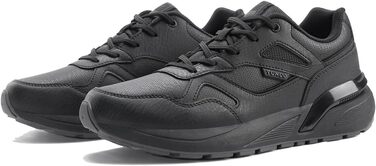 Чоловічі кросівки для занять спортом, прогулянок та повсякденного носіння, розмір 41-45 EU, чорний колір