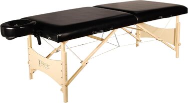 Складаний масажний стіл Master Massage Balboa 71 см, чорний глянець