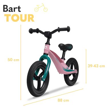 Беговел Lionelo Bart Tour/Bubblegum (2-30 кг), 12
