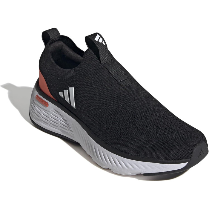 Чоловічі кросівки Adidas Cloudfoam GO Sock 44 EU, чорно-біло-червоні