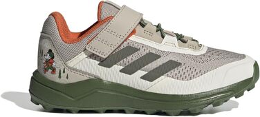 Кросівки для трейлраннінгу adidas Terrex Disney Agravic Flow, Unisex, 34 EU, Wonder Beige Olive Strata Orange