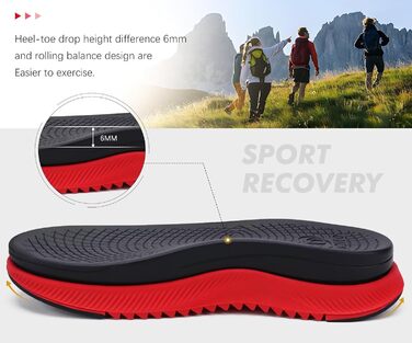 Чоловічі сандалії ONCAI Wandersandalen - сітка, літо, пляж, водний спорт, трекінг. Матеріал: сітка, регульовані ремінці, розмір EU 49, червоний колір