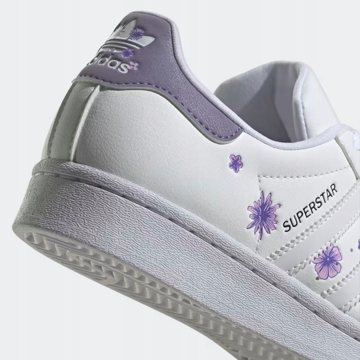 Кросівки Adidas зі штучної шкіри, білі, розмір 36