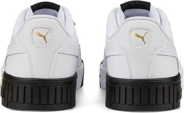 Жіночі кросівки Puma Carina 3.0 білі з золотими деталями, розмір 38 EU