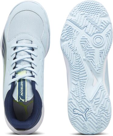 Дитяче кросівки для гандболу PUMA Accelerate Jr 38.5 EU Silver Sky/Persian Blue/White