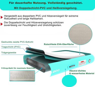 Гімнастичний надувний мат Air Tumbling Matte з електричним насосом, 200х100х10 см, для дому, спортзалу, йоги, фітнесу, челедингу, різних розмірів (2 м, 3 м, 4 м, 5 м, 6 м)