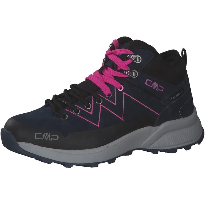 Черевики трекінгові жіночі CMP Kaleepso Mid Wmn WP, блакитні, 37 EU