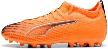 Дитячі футбольні бутси Puma Ultra 6 Match Mg Jr - блакитно-біло-червоні (30 EU)