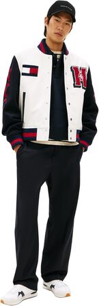 Кросівки Tommy Hilfiger Runner Icon Mix FM0FM05679 - низькі, 44 EU, білі