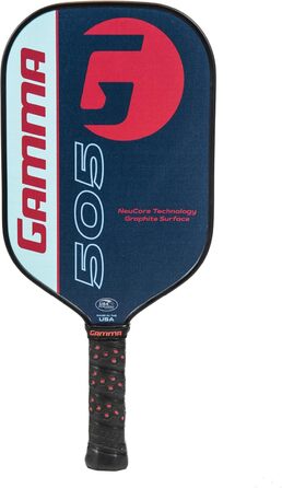 Падл для піклболу GAMMA Sports NeuCore, графітовий, з рельєфною поверхнею для потужної гри, зручна ручка