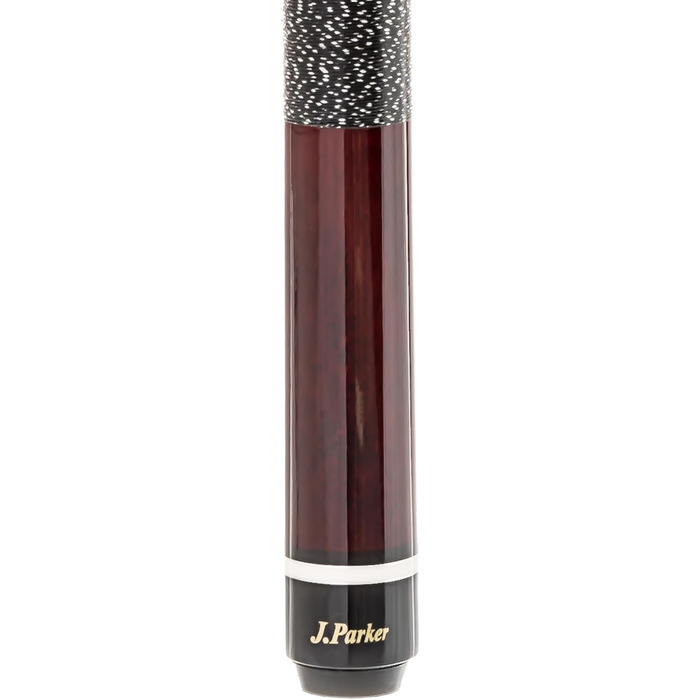 Білярдний кий Parker JPS-Serie, 2-частини, професійний, з клена, обмотка з льону, наконечник 13 мм, чорно-червоно-білий