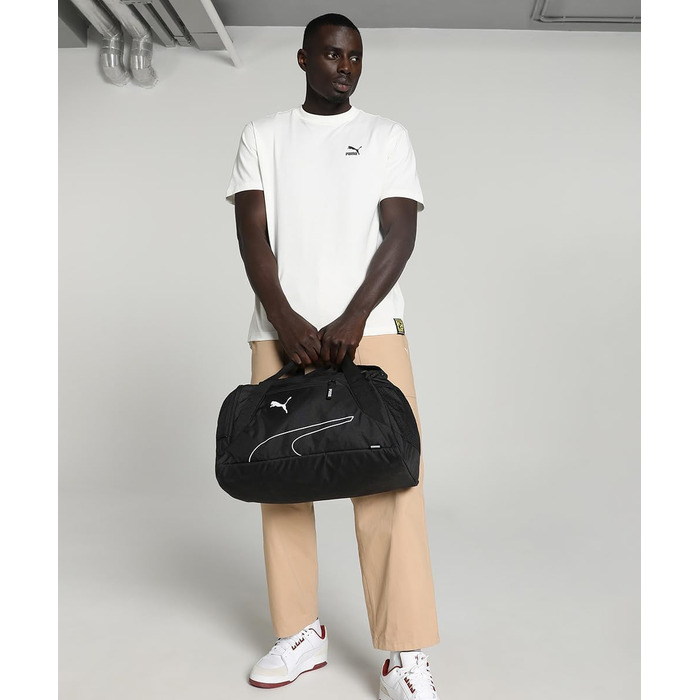 Сумка спортивна PUMA Fundamentals S, для тренувань, чорна
