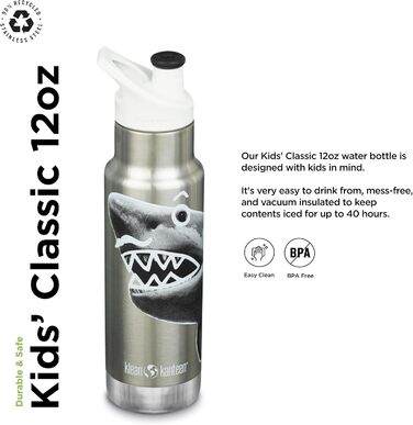 Пляшка для води Klean Kanteen Classic Sport для дорослих, унісекс