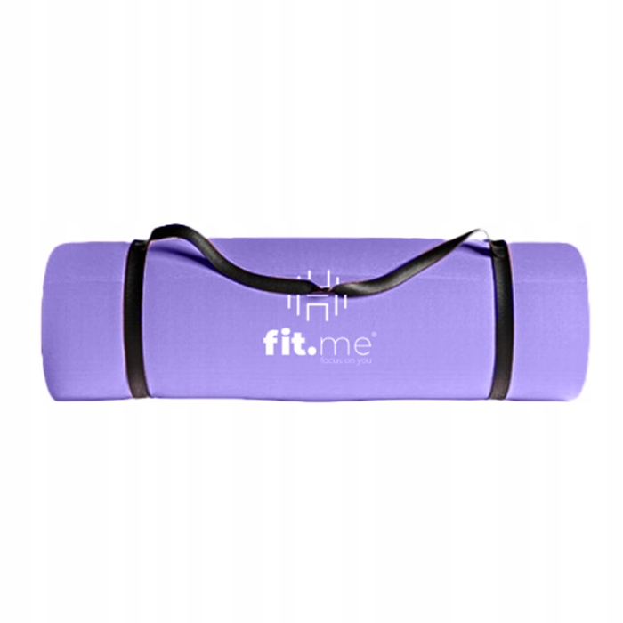 Килимок для фітнесу Fit.Me 182 см x 60 см, фіолетовий