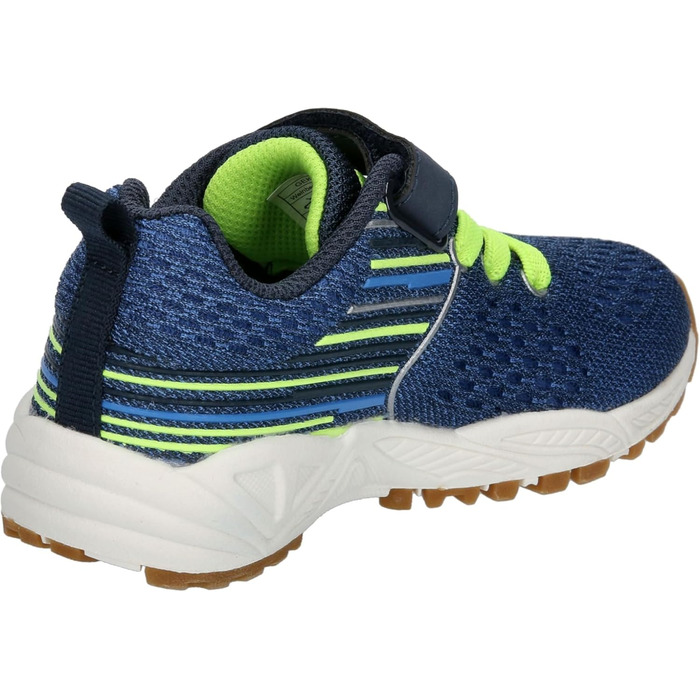 Дитячі спортивні черевики Lico Jungen Mic Vs для залу, 27 EU, морська блакить з лимоном